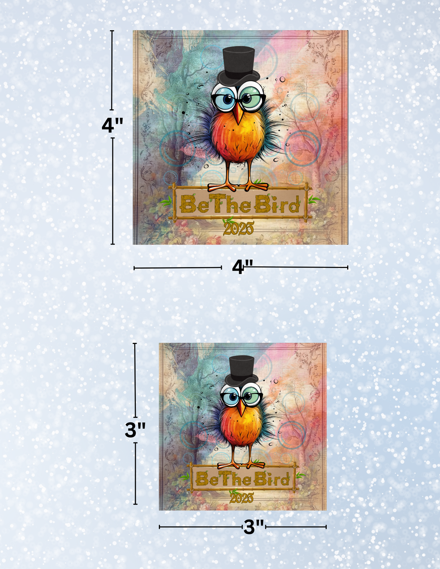 "Be the Bird 2025" Decorative Diamond Painting Release Papers