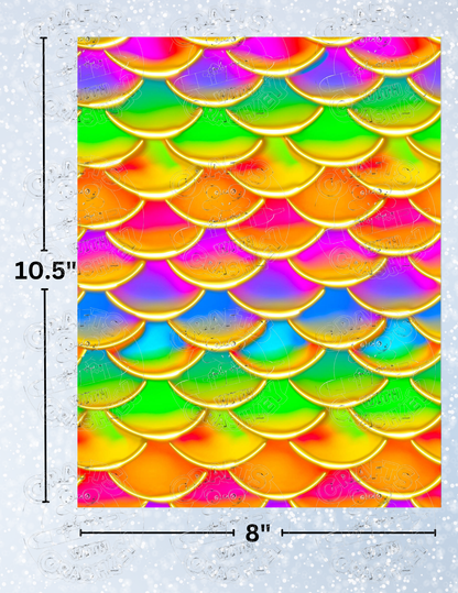 "Dragon Scale" by Emma Casey Decorative Diamond Painting Release Papers