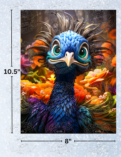 "Buckbeak" by Stacy Deal Decorative Diamond Painting Release Papers