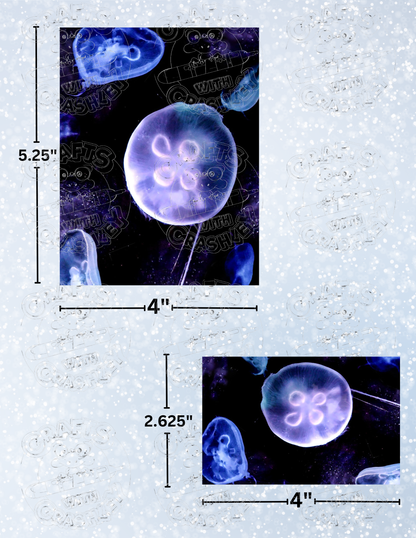 "Jellyfish Nebula" by Kaleena Kollmeier Decorative Diamond Painting Release Papers