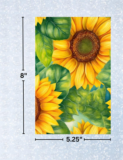 "Sunflowers" Decorative Diamond Painting Release Papers