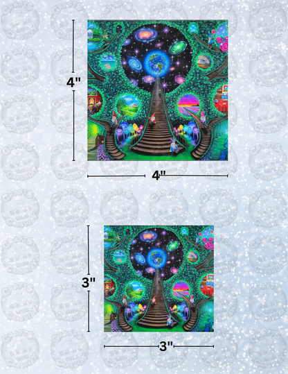 "Gnome" by Becca Tindol Decorative Diamond Painting Release Papers