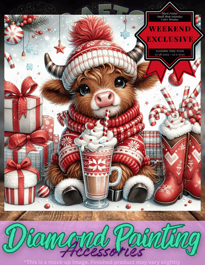 "Highland Holiday Shake" Premium Accessories for Diamond Painting