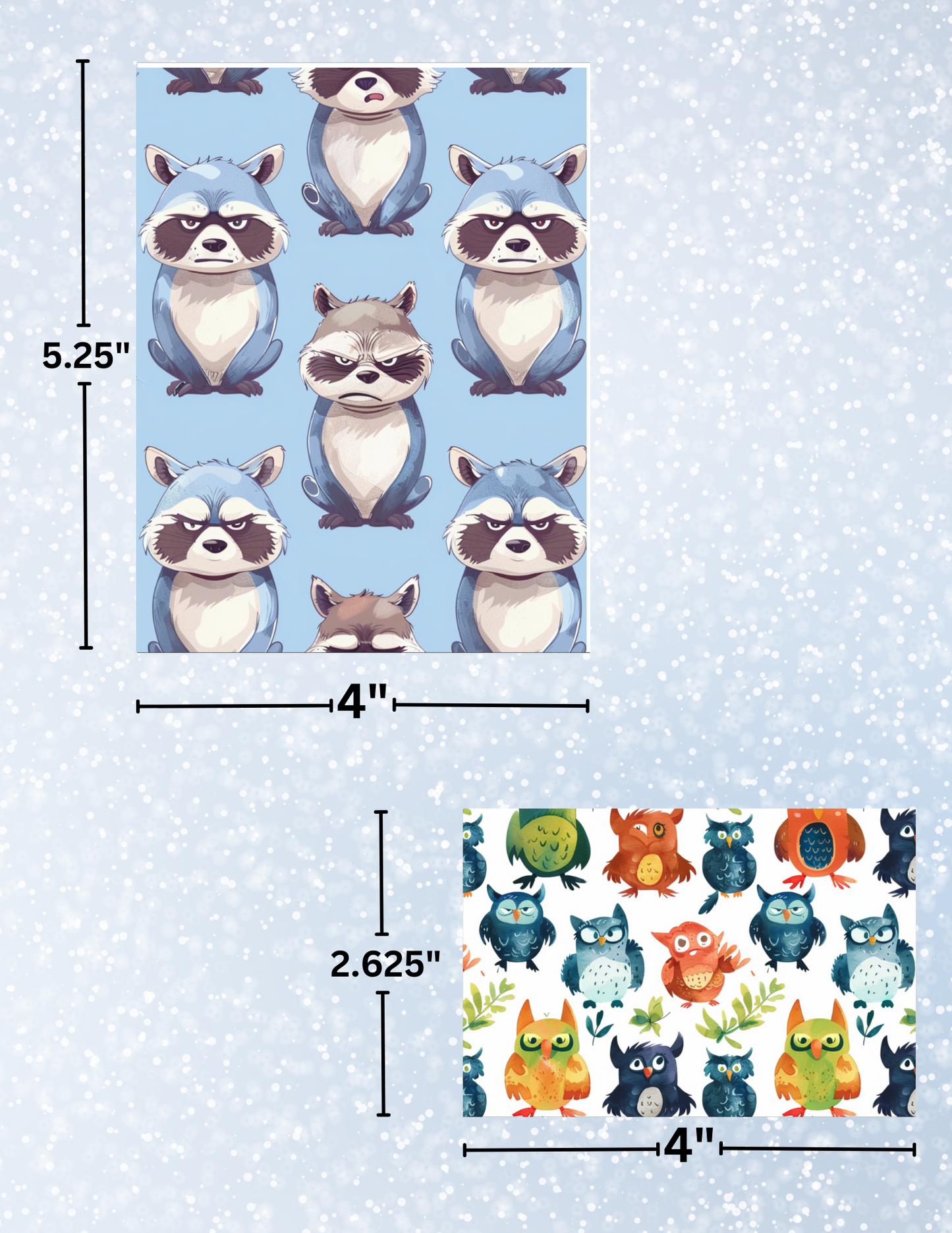 "Furry Friends" Decorative Diamond Painting Release Paper