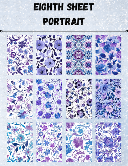 "Lavender Delight" Decorative Diamond Painting Release Paper