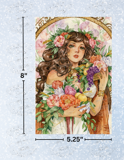 "Spring Awakening" By ©Margaret Morales Decorative Diamond Painting Release Papers