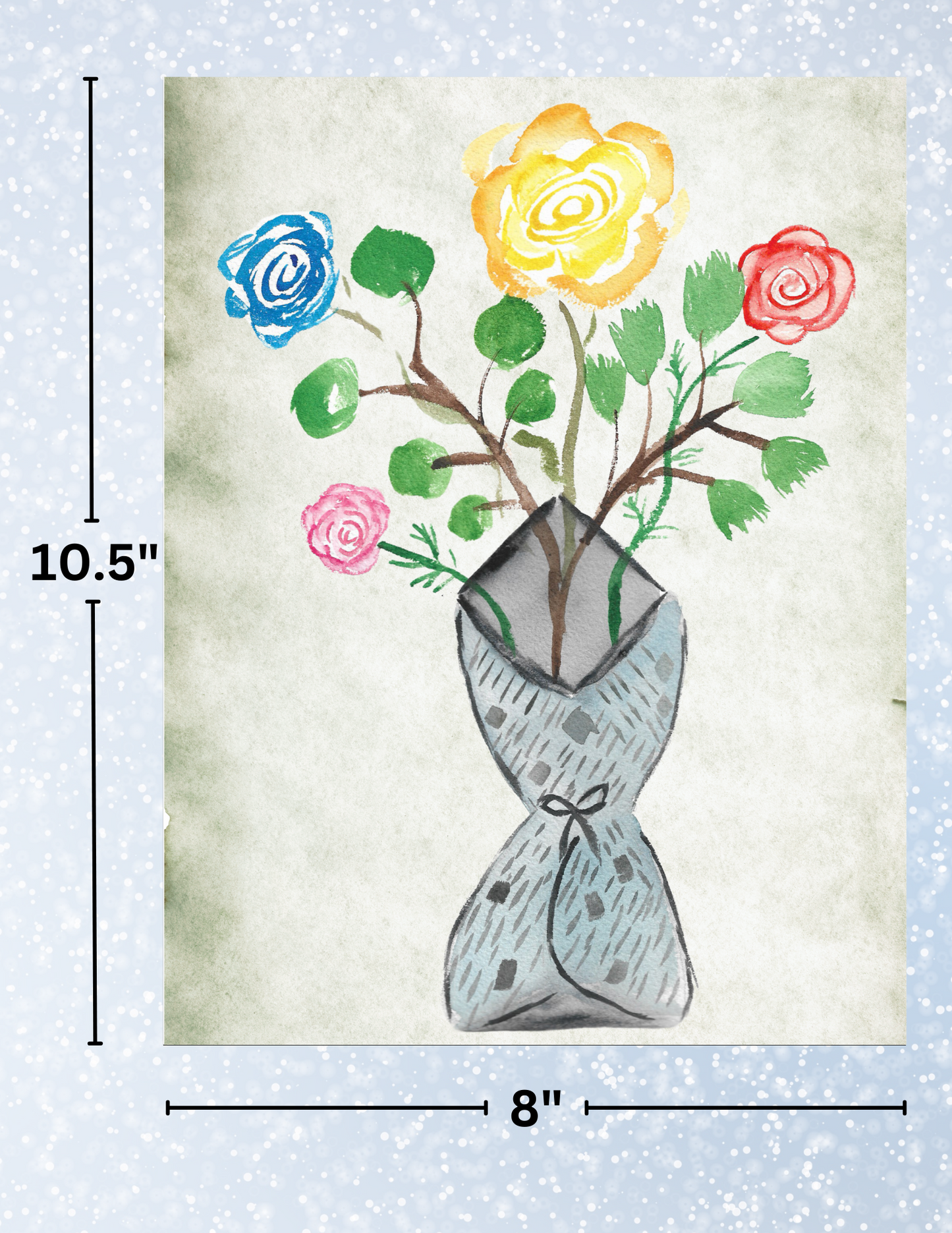 "Roses" by Crafting Journey Decorative Diamond Painting Release Papers