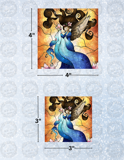 "Lylah" by ©Mandie Manzano Decorative Diamond Painting Release Papers