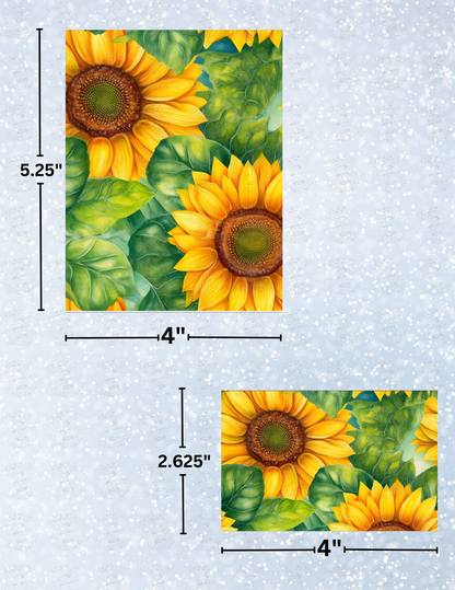 "Sunflowers" Decorative Diamond Painting Release Papers