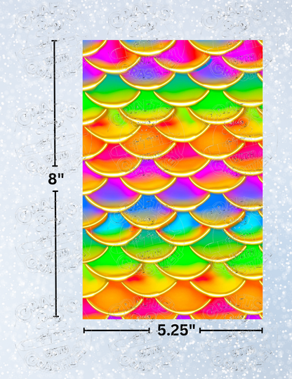 "Dragon Scale" by Emma Casey Decorative Diamond Painting Release Papers