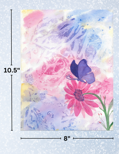 "Abstract Butterfly" By Crafting and Crime Daily Decorative Diamond Painting Release Papers