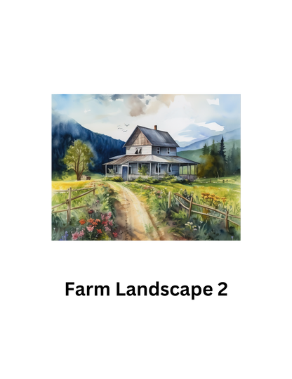 Farm Build Your Own Pack Premium Decorative Release Papers