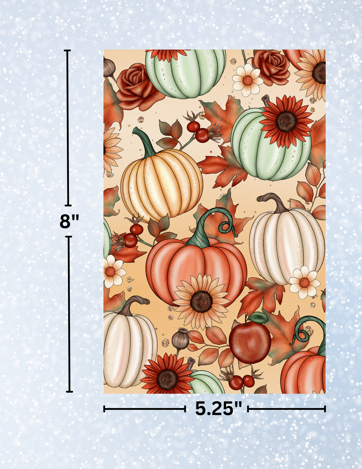 "Fall Pumpkin Patch" Decorative Diamond Painting Release Papers