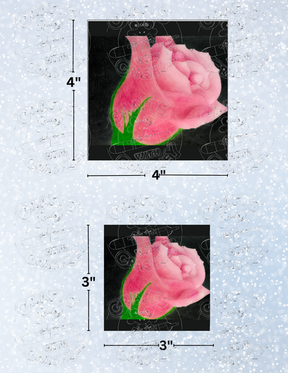 "Rosebud" by Kaleena Kollmeier Decorative Diamond Painting Release Papers