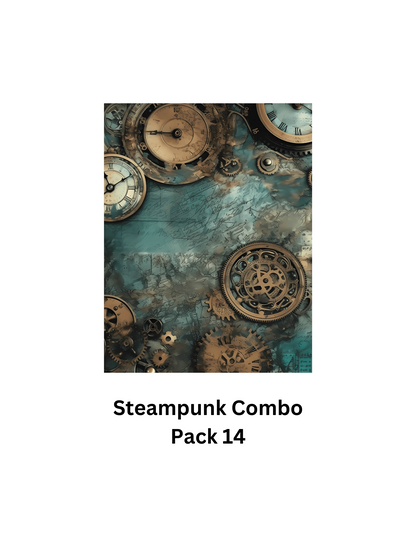 Steampunk Build Your Own Pack Premium Decorative Release Papers