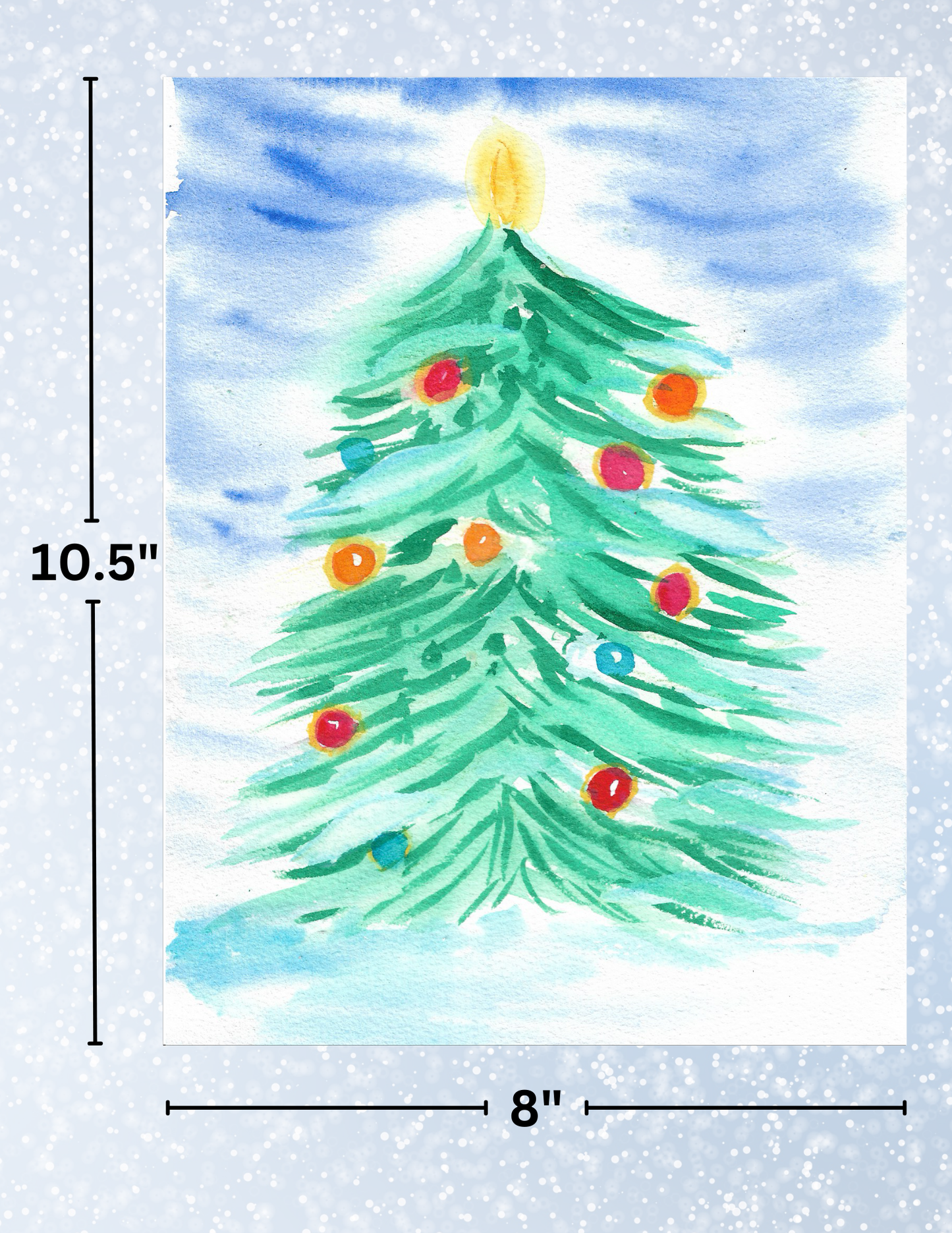 "Christmas Tree" By Crafting Journey Decorative Diamond Painting Release Papers