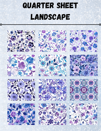 "Lavender Delight" Decorative Diamond Painting Release Paper