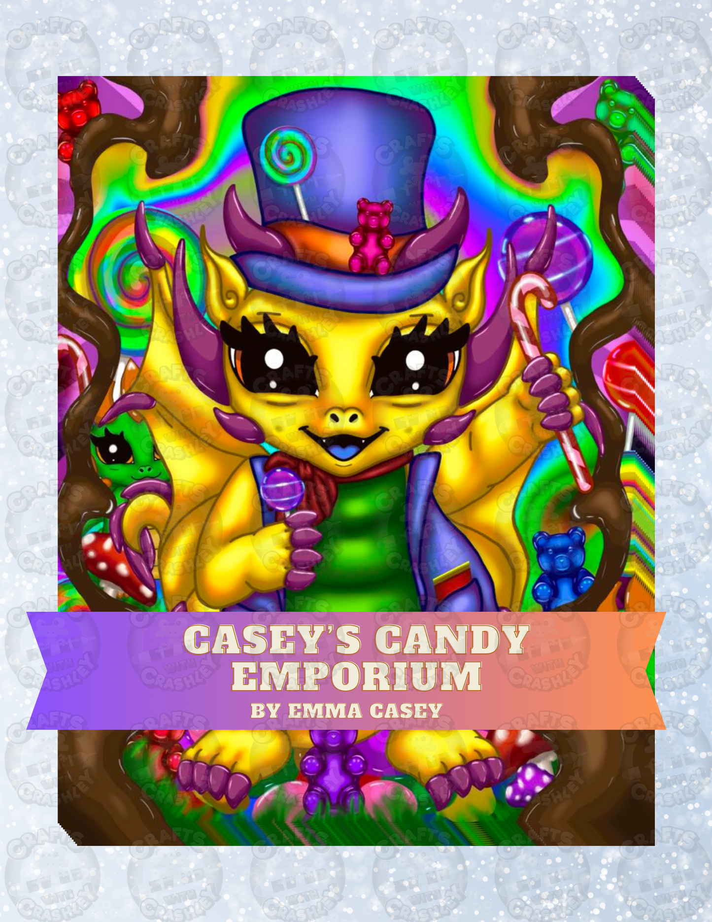 "Caseys Candy Emporium" by Emma Casey Decorative Diamond Painting Release Papers