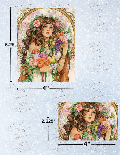 "Spring Awakening" By ©Margaret Morales Decorative Diamond Painting Release Papers