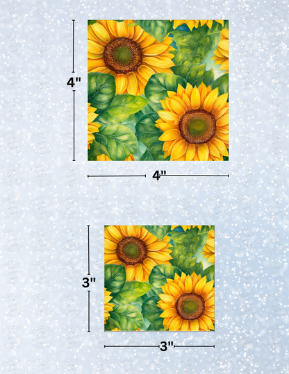"Sunflowers" Decorative Diamond Painting Release Papers
