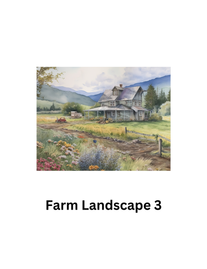 Farm Build Your Own Pack Premium Decorative Release Papers