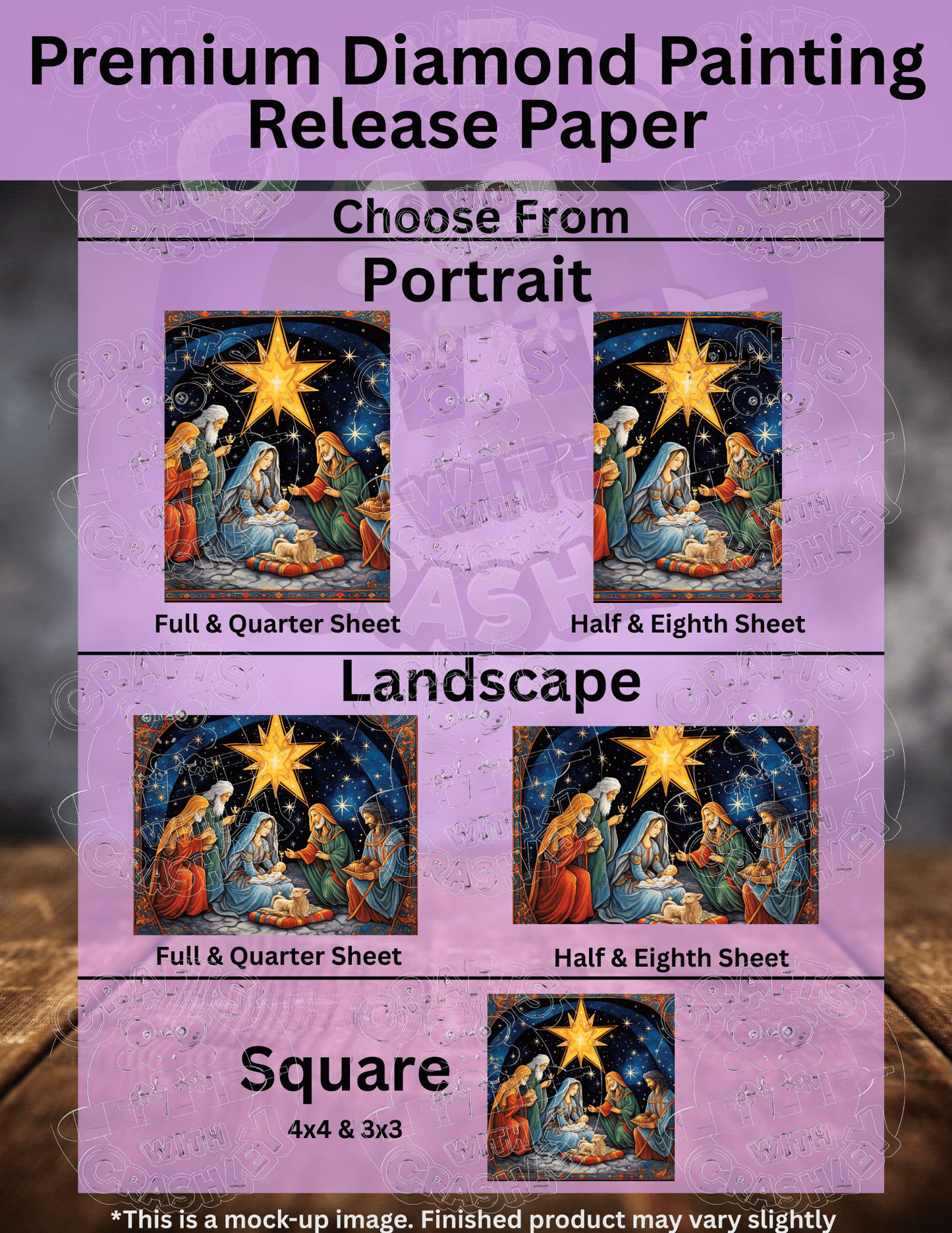 "Nativity Night" Premium Accessories for Diamond Painting