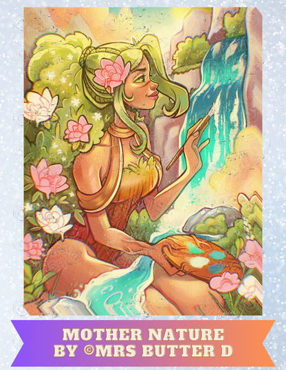 "Mother Nature" by ©Mrs Butter D Decorative Diamond Painting Release Papers