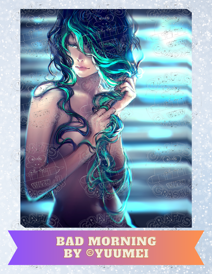 "Bad Mornings" by ©Yuumei Decorative Diamond Painting Release Papers