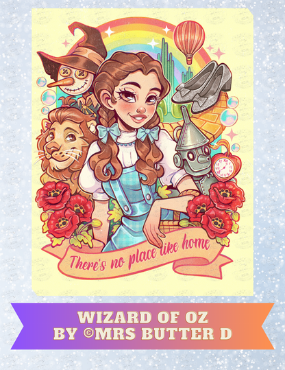 "Wizard of Oz" by ©Mrs Butter D Decorative Diamond Painting Release Papers