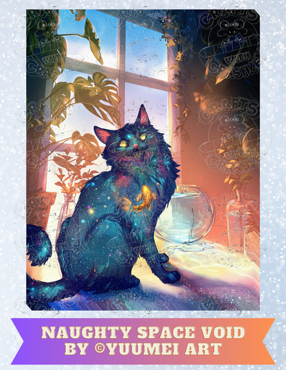 "Naughty Space Void" by ©Yuumei Decorative Diamond Painting Release Papers