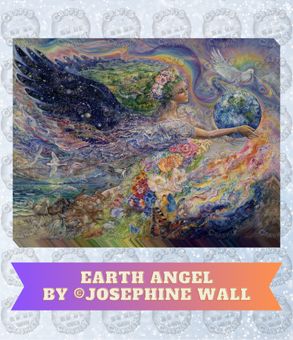 "Earth Angel" by ©Josephine Wall Decorative Diamond Painting Release Papers