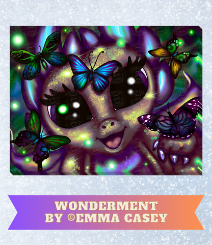 "Wonderment" by Emma Casey Decorative Diamond Painting Release Papers