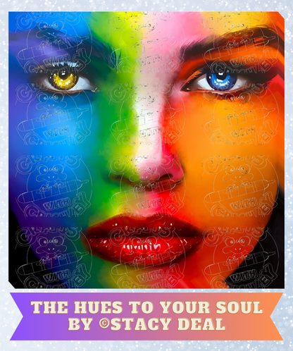 "The Hues to Your Soul" by Stacy Deal Decorative Diamond Painting Release Papers
