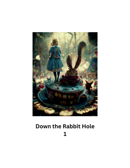 Alice In Wonderland Build Your Own Pack Premium Decorative Release Papers