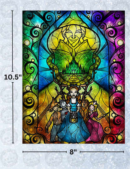 "Over the Rainbow" by ©Mandie Manzano Decorative Diamond Painting Release Papers