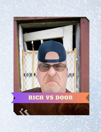 "Rich VS Door" Decorative Diamond Painting Release Papers