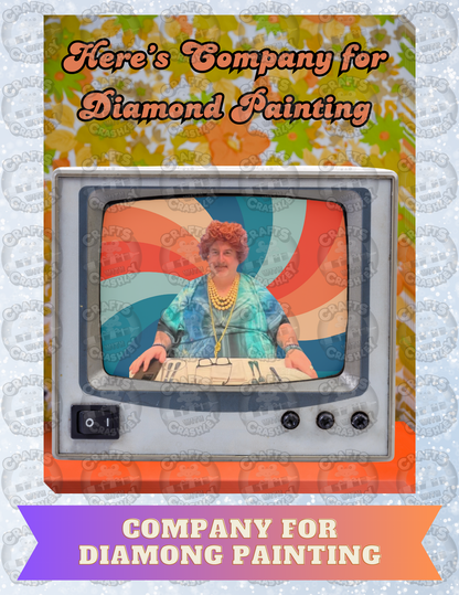 "Company for Diamond Painting" Decorative Diamond Painting Release Papers