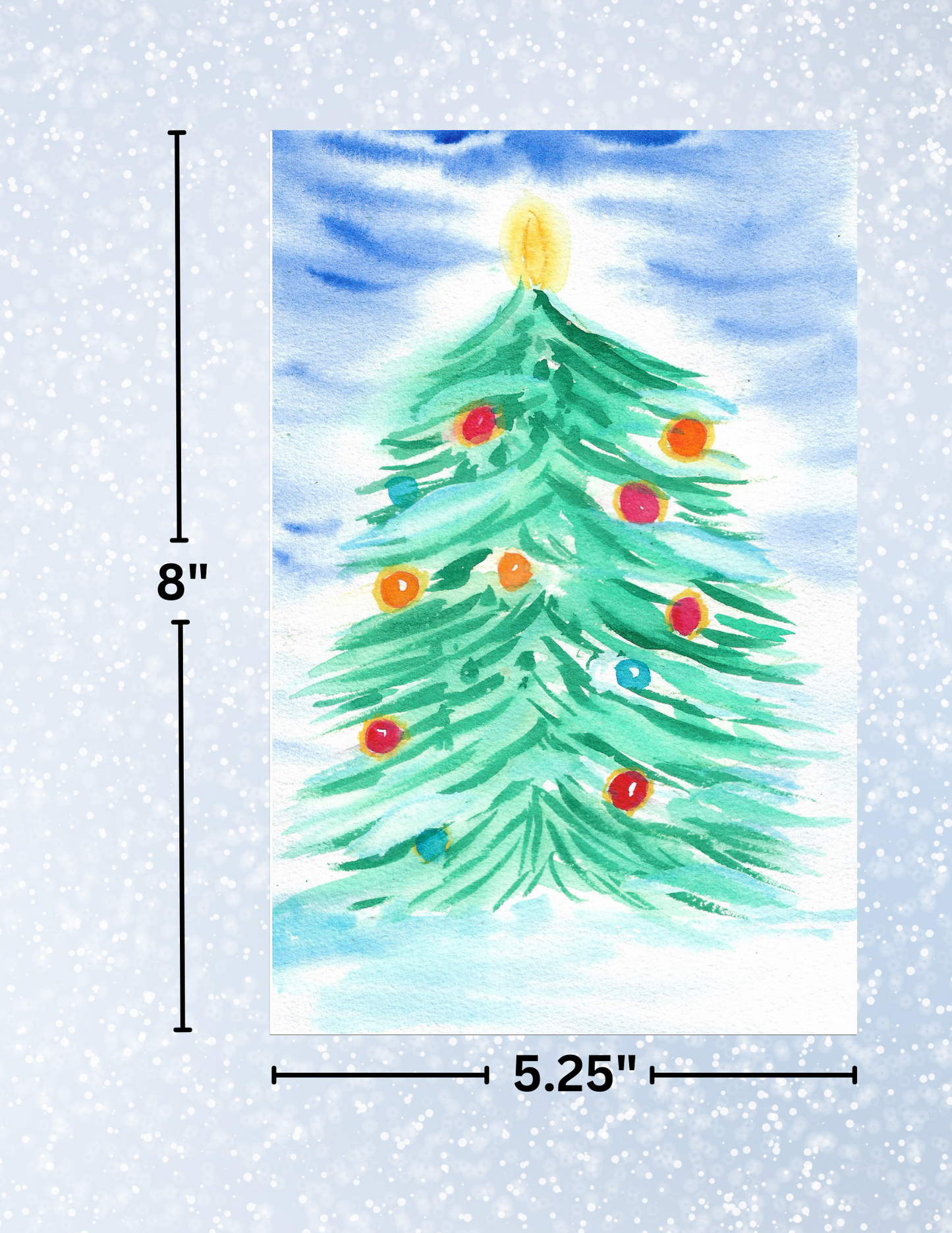 "Christmas Tree" By Crafting Journey Decorative Diamond Painting Release Papers