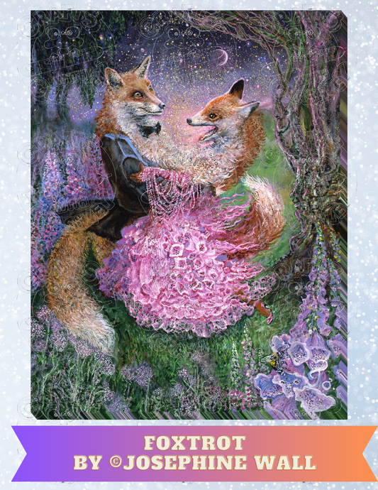 "Foxtrot" by ©Josephine Wall Premium Decorative Release Papers for Diamond Painting
