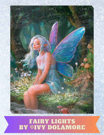 "Fairy Lights" By ©Ivy Dolamore Decorative Diamond Painting Release Papers