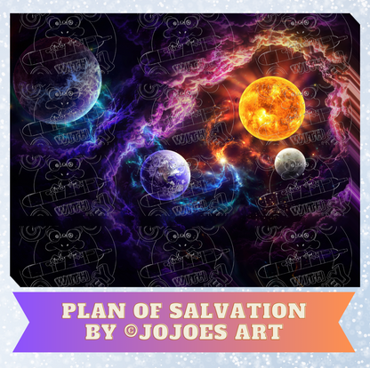 "Plan of Salvation" by ©JoJoes Art Decorative Diamond Painting Release Papers