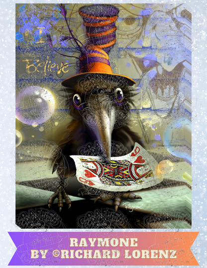 "Raymone" by ©Richard Lorenz Decorative Diamond Painting Release Papers