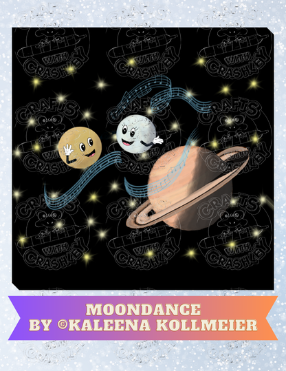 "Moondance" by Kaleena Kollmeier Decorative Diamond Painting Release Papers