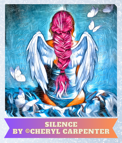 "Silence" by ©Cheryl Carpenter Decorative Diamond Painting Release Papers