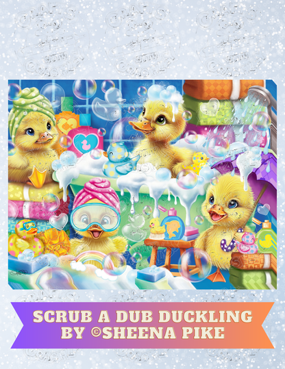 Product Bundle "Scrub a Dub Duckling" by ©Sheena Pike