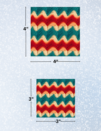 "Crochet Ripple" Decorative Diamond Painting Release Papers