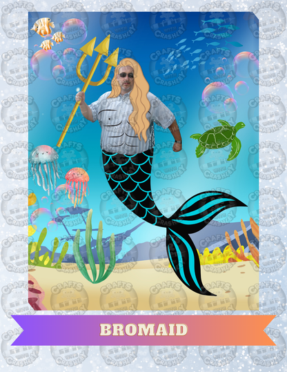 "Bromaid" Decorative Diamond Painting Release Papers