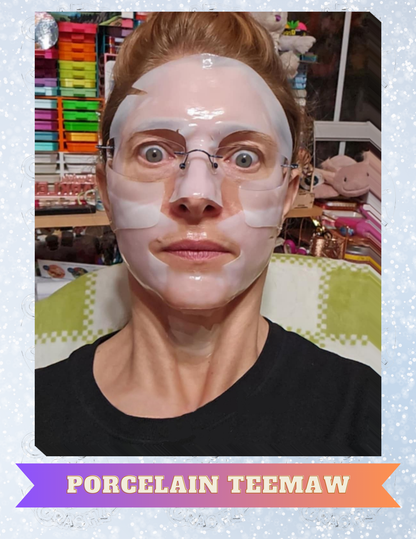 "Porcelain Teemaw" Decorative Diamond Painting Release Papers