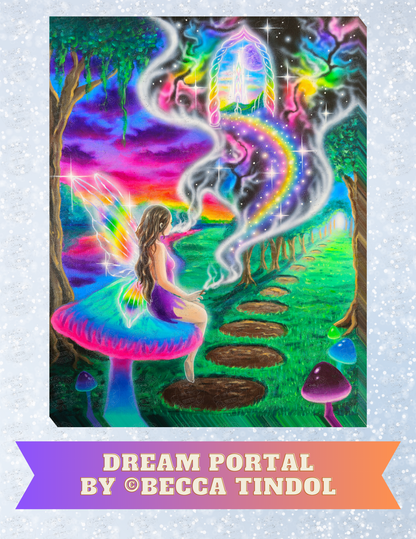 "Dream Portal" by Becca Tindol Decorative Diamond Painting Release Papers