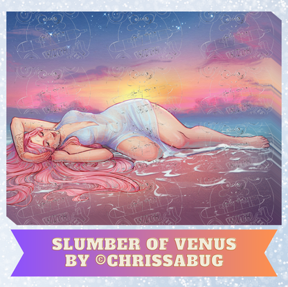 "Slumber of Venus" by ©Chrissabug Decorative Diamond Painting Release Papers (Copy)